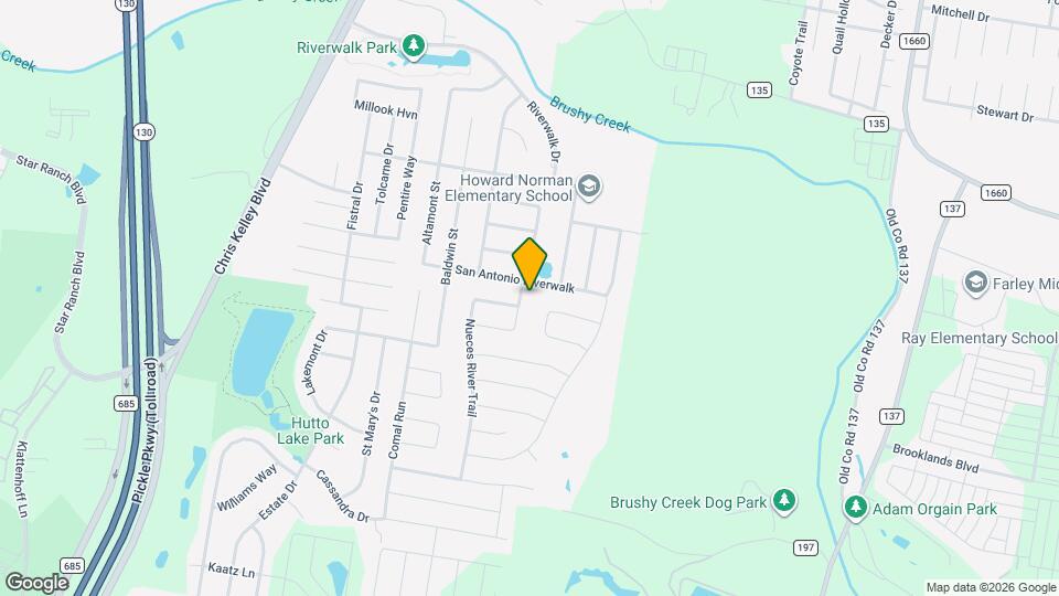 103 Frio River Trl Map and Location Details