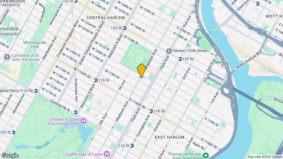 1831 Madison Ave Mapa y Detalles de la Ubicación