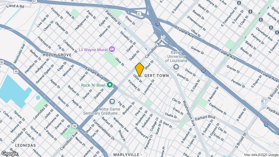 7929 Olive St Map and Location Details