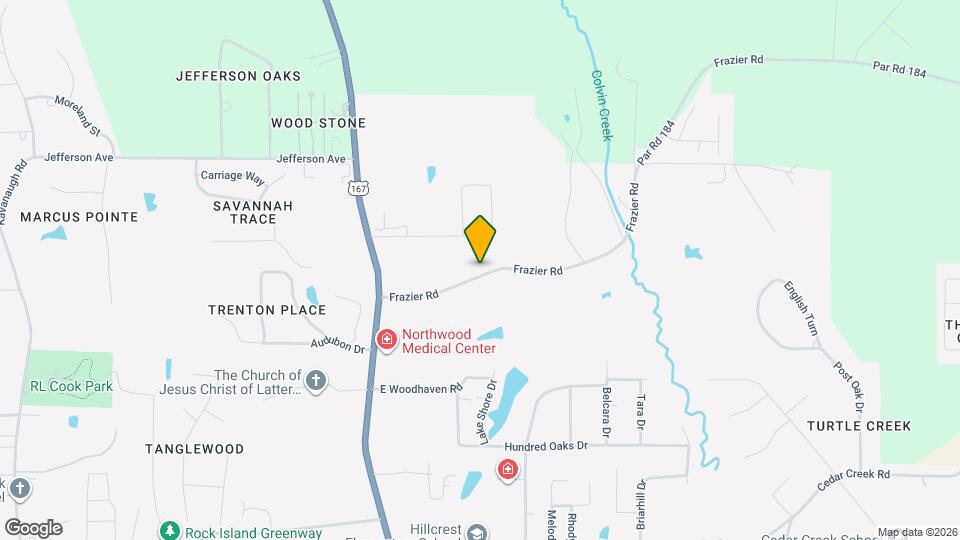 207 Frazier Rd Map and Location Details