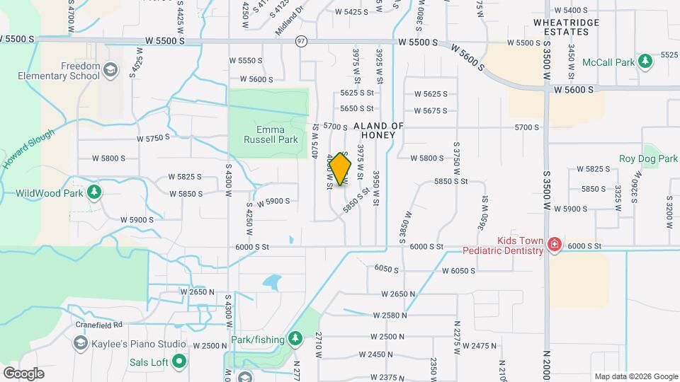 5827 S 4025 W Map and Location Details