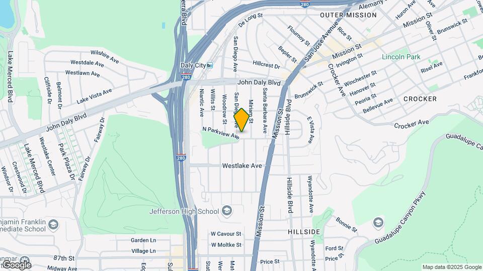 Parkview Manor Apartment Map and Location Details