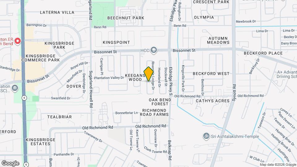 9507 Wellsworth Dr Map and Location Details