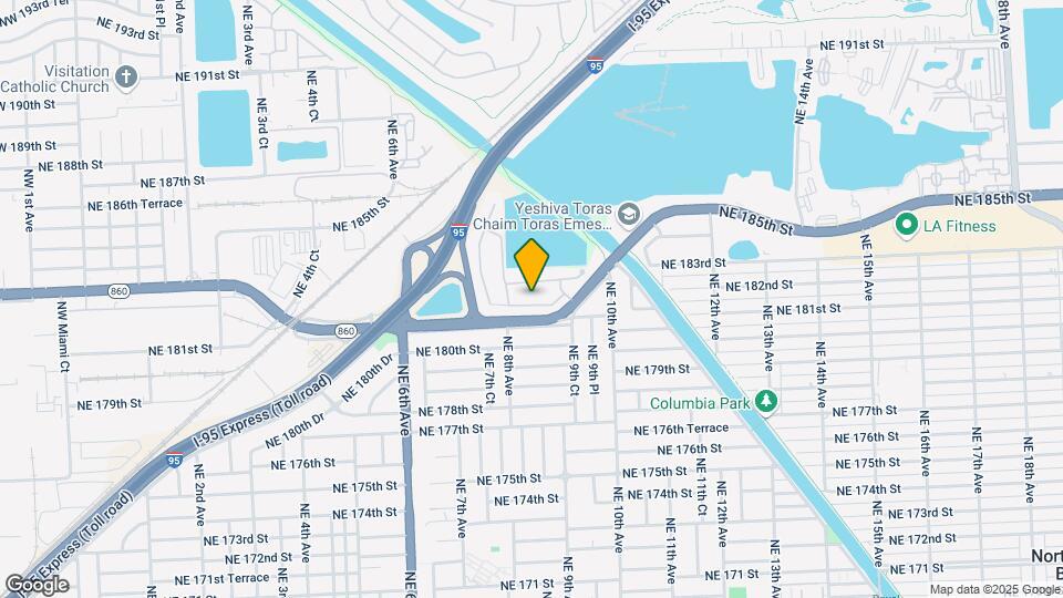 831 NE 182nd St Map and Location Details