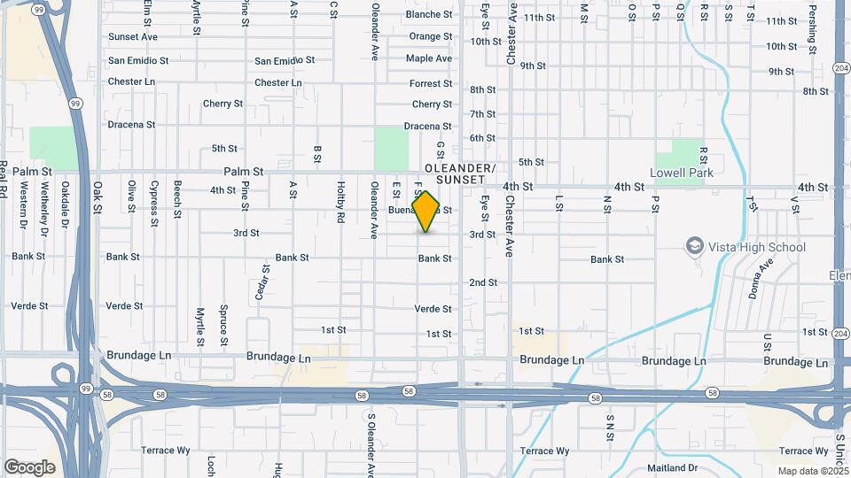 1825 3rd St Map and Location Details