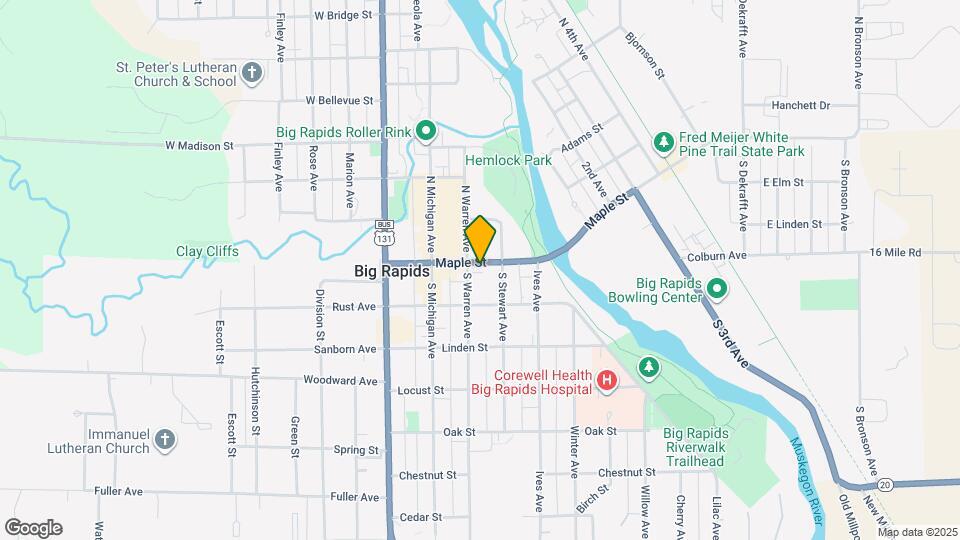 310 Maple St, Unit B Map and Location Details