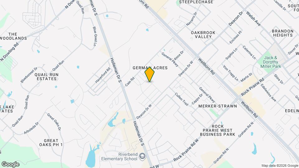 402 Baby Bear Dr, Unit A Map and Location Details