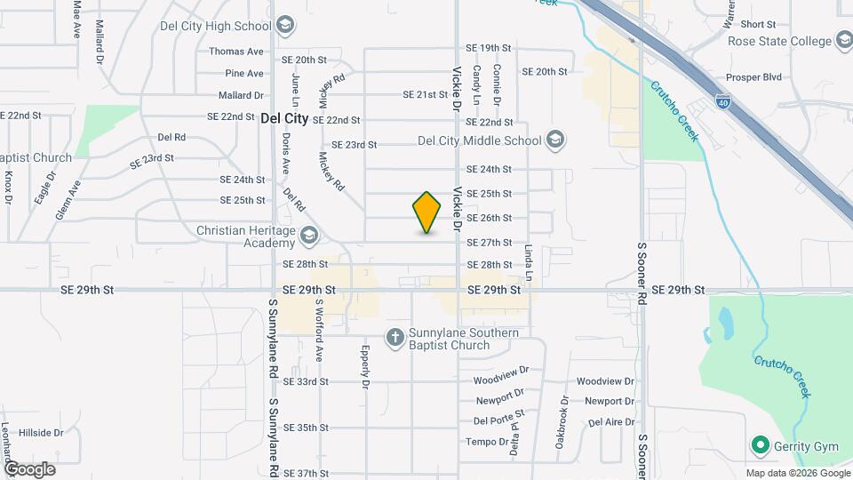 4613 SE 27th St Map and Location Details