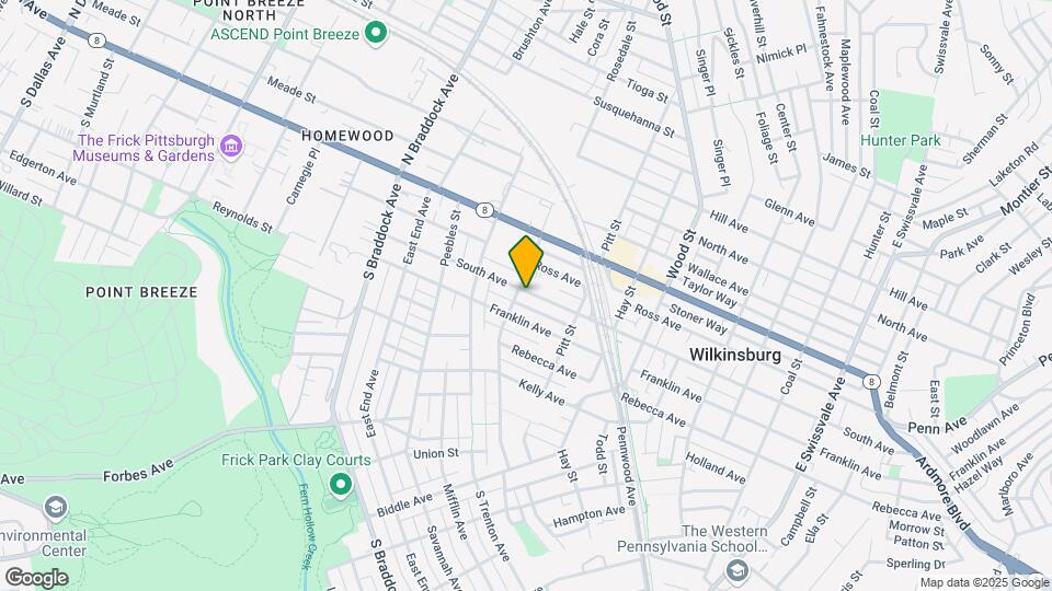 408 South Ave Mapa y Detalles de la Ubicación