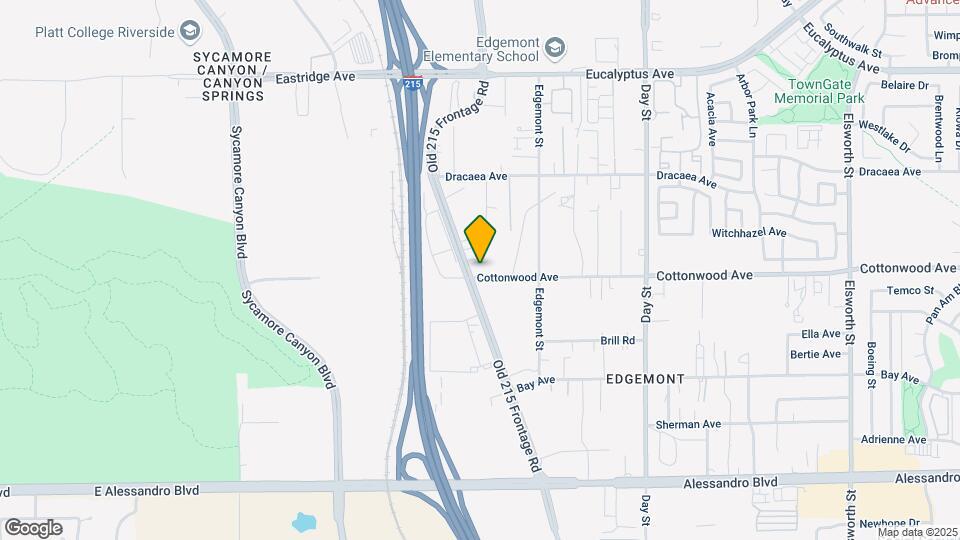 21600 Cottonwood Ave Map and Location Details