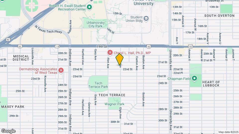 3002 22nd St Map and Location Details