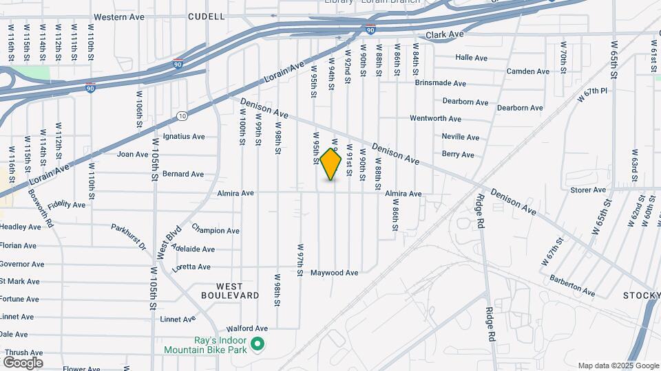 3348 W 94th St Map and Location Details