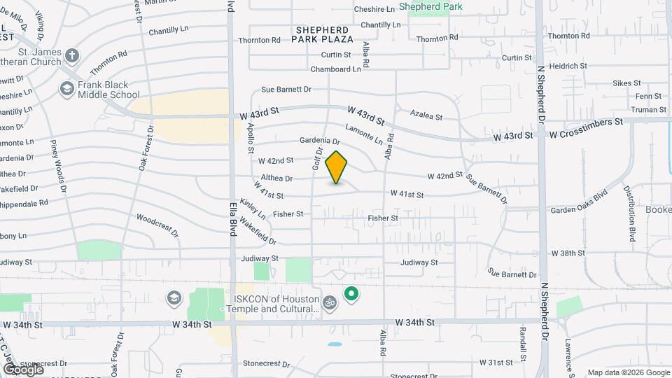 954 W 41st St Map and Location Details