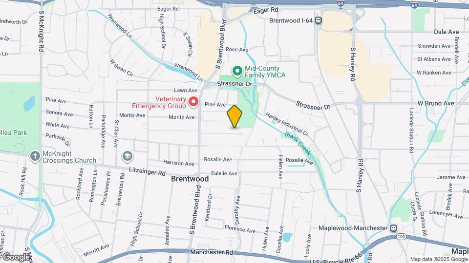 8729 Bridgeport Ave Map and Location Details