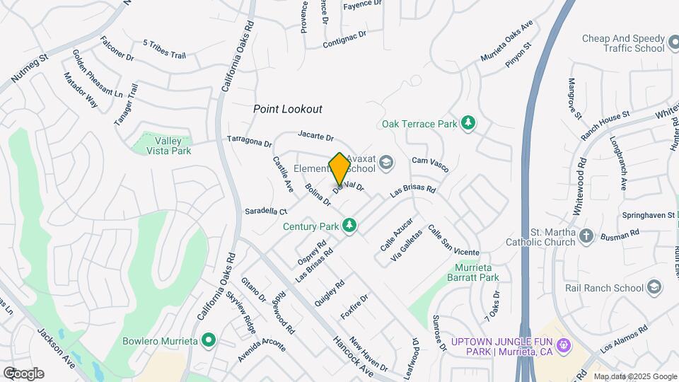 39698 Del Val Dr Map and Location Details
