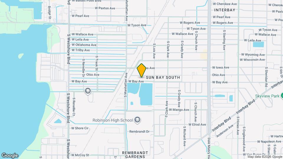 4301 W Bay Ave Map and Location Details