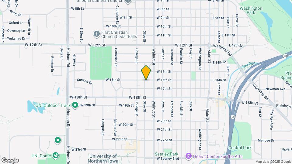 1604 Olive St Mapa y Detalles de la Ubicación