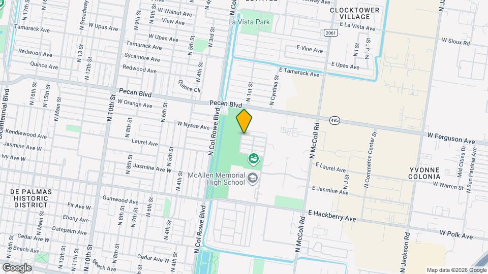 20 E Nyssa Ave Map and Location Details