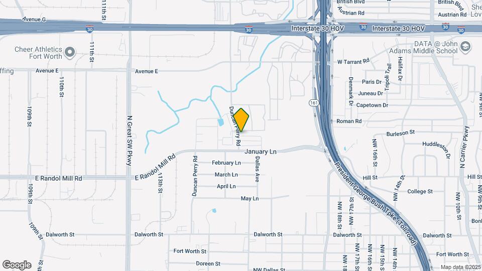 2361 Homewood Ln Map and Location Details
