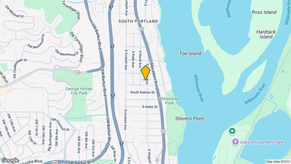 6211 S Virginia Ave Map and Location Details