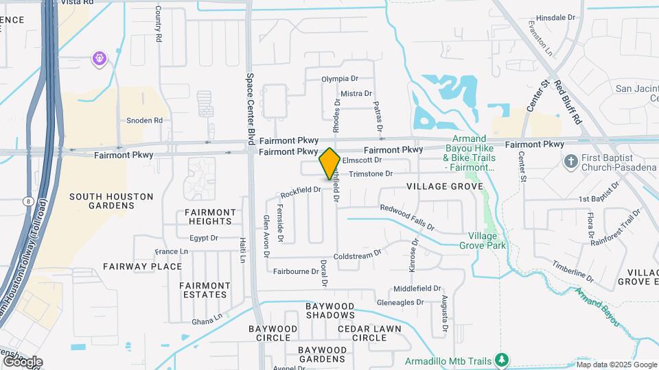 6611 Rockfield Dr Map and Location Details