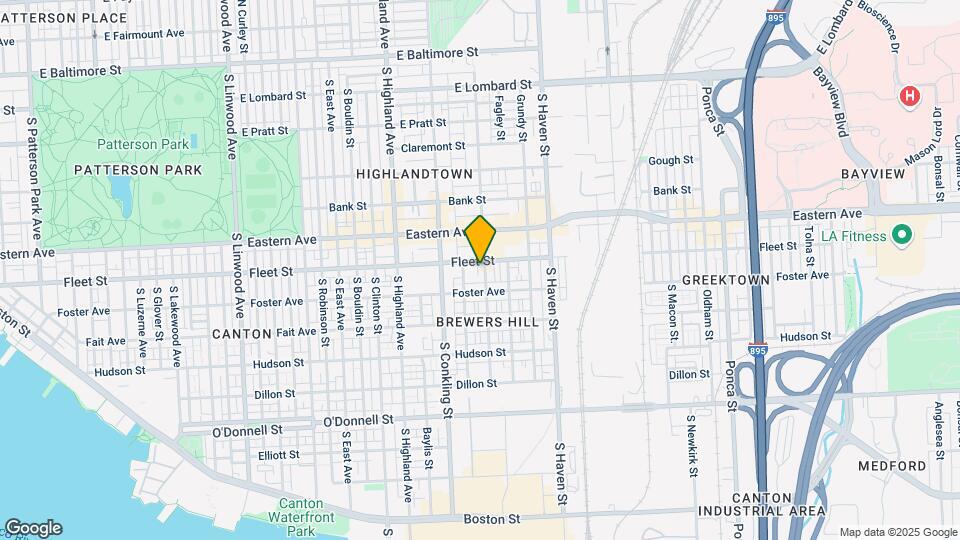 608 S Eaton St Map and Location Details