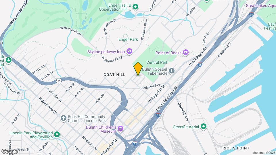 1718 New St Map and Location Details