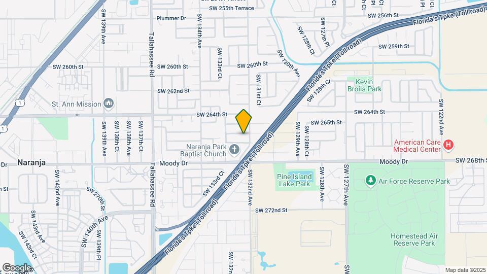 13216 SW 265th Ter Map and Location Details