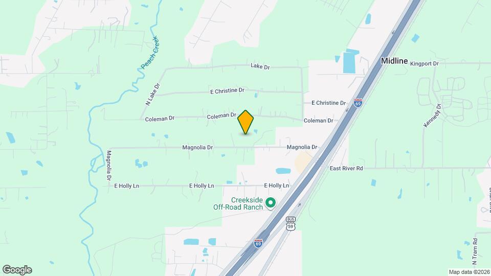 26407 Magnolia Dr Map and Location Details