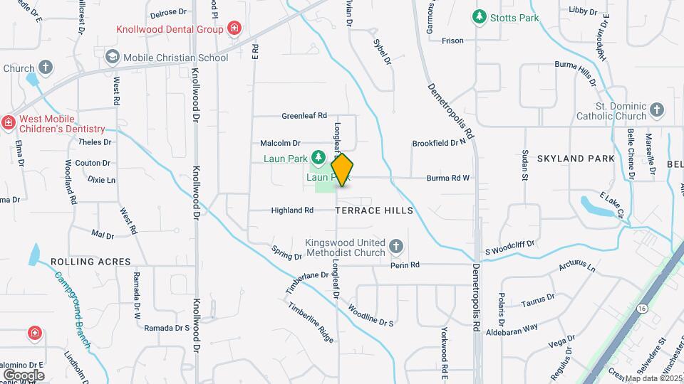 2609 Longleaf Dr Map and Location Details