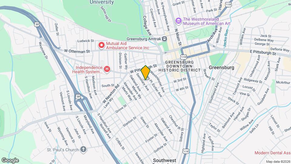 143 Seminary Ave, Unit 1 Mapa y Detalles de la Ubicación