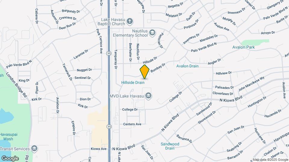 1245 Bombay Cir Map and Location Details