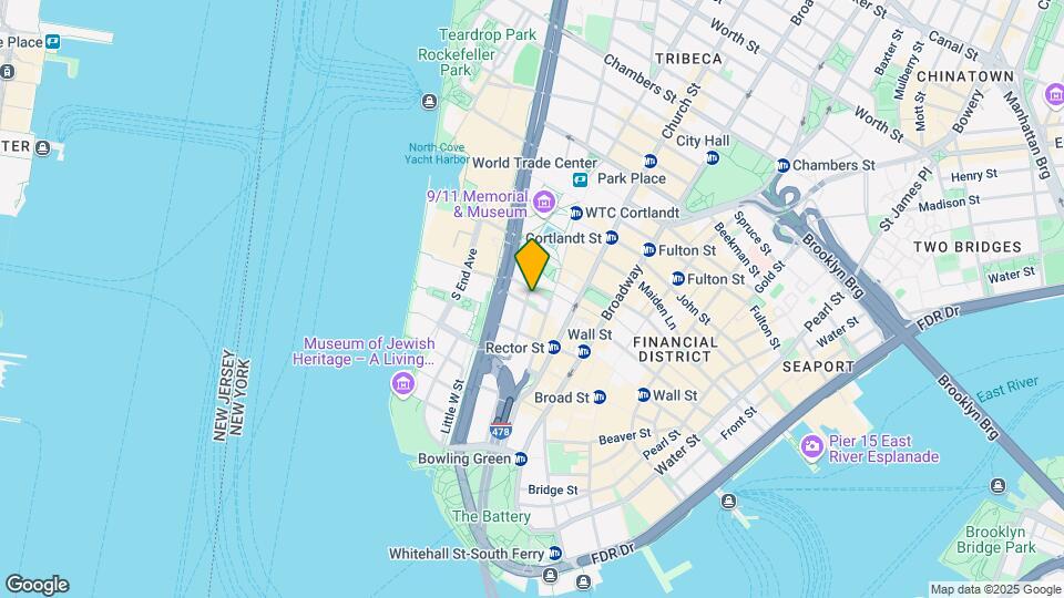 123 Washington St, Unit 49F Map and Location Details
