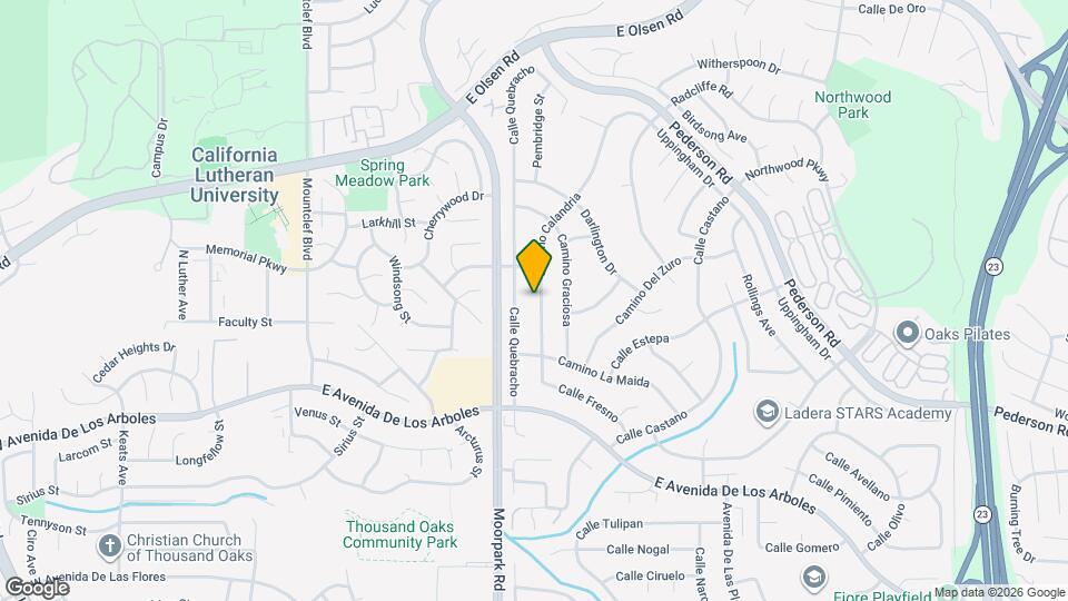 2991 Camino Calandria Map and Location Details