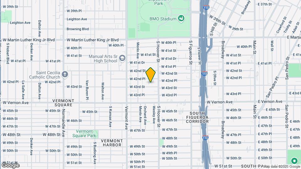 827 W 43rd St Mapa y Detalles de la Ubicación