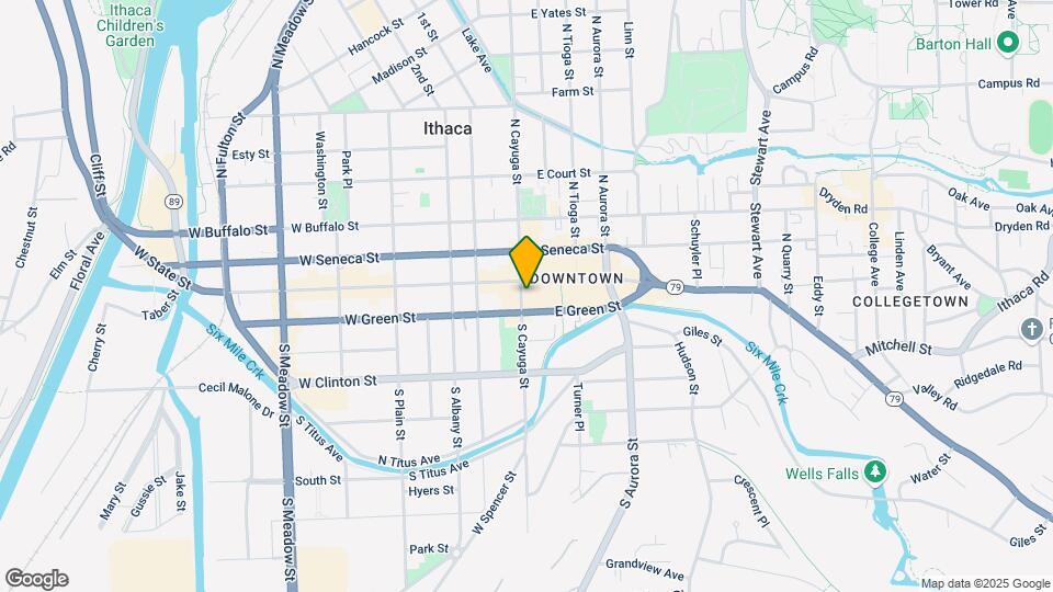 111 S Cayuga St Map and Location Details