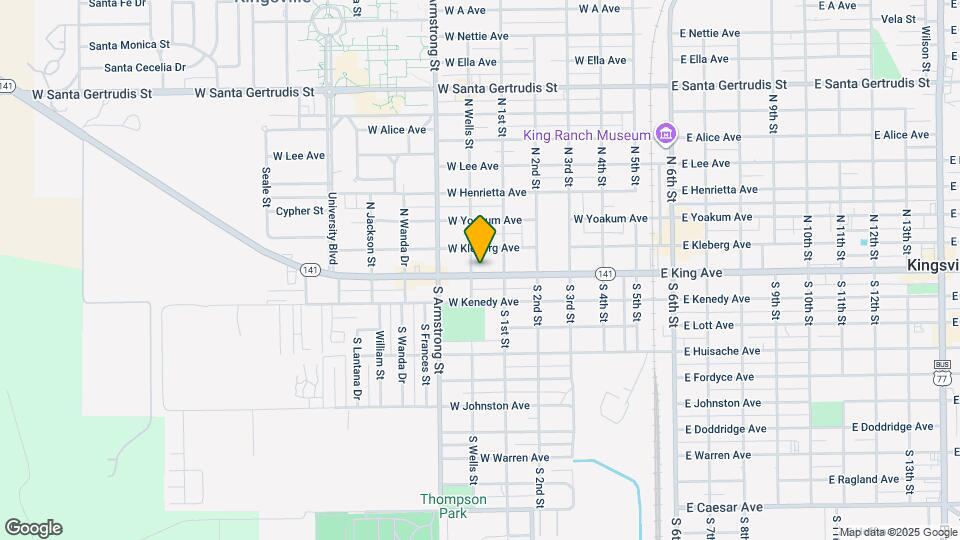 626 W King Ave, Unit A Map and Location Details