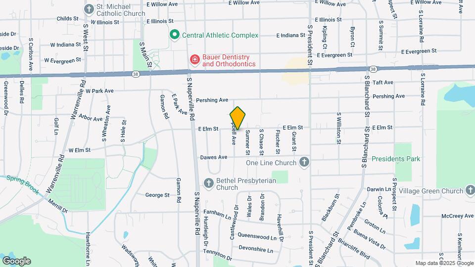 1107 Campbell Ave Map and Location Details