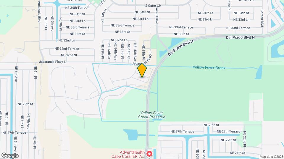 1545 Lake Jessup Cir Map and Location Details
