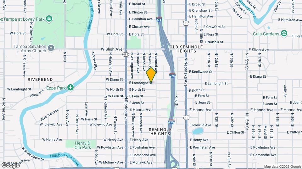 401 E Lambright St Map and Location Details