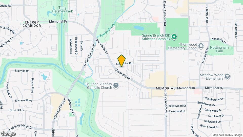 14900 Memorial Dr Map and Location Details