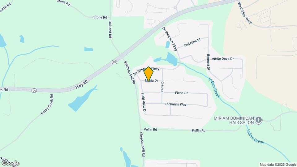 1008 Maria Dr Mapa y Detalles de la Ubicación