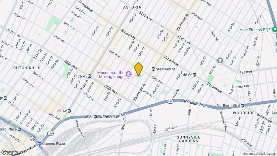 34-32 38th St Map and Location Details