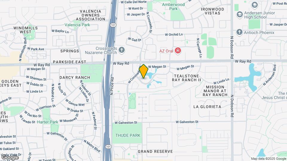 2721 W Shannon Ct Map and Location Details