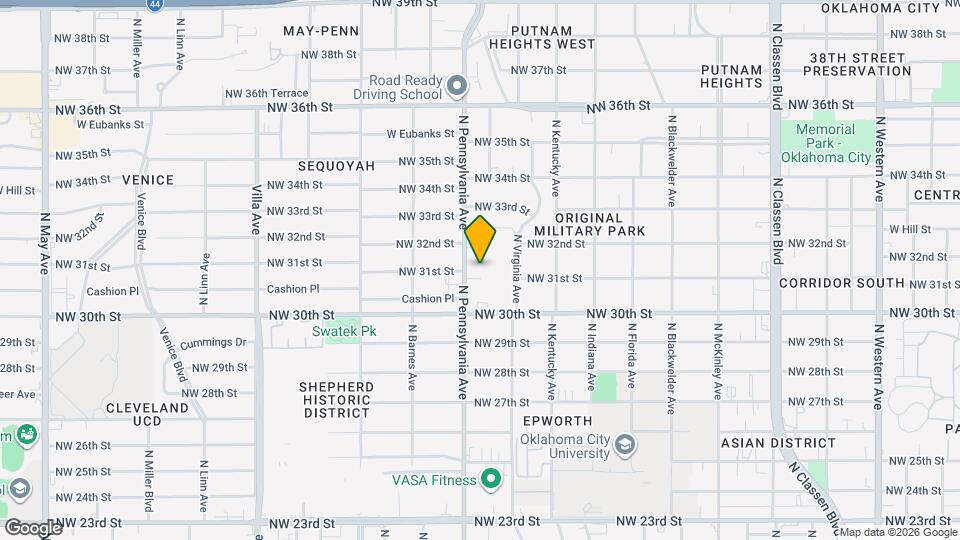 2031 NW 31st St Map and Location Details