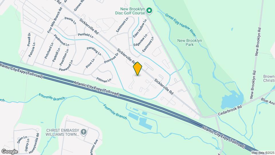 25 Medford Ct Map and Location Details
