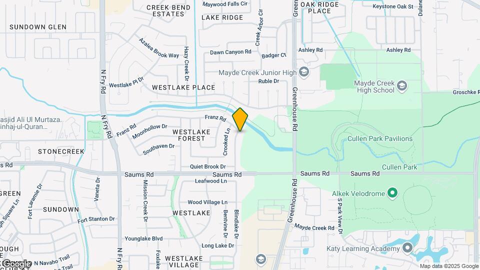 2426 Shady Brook Dr Map and Location Details