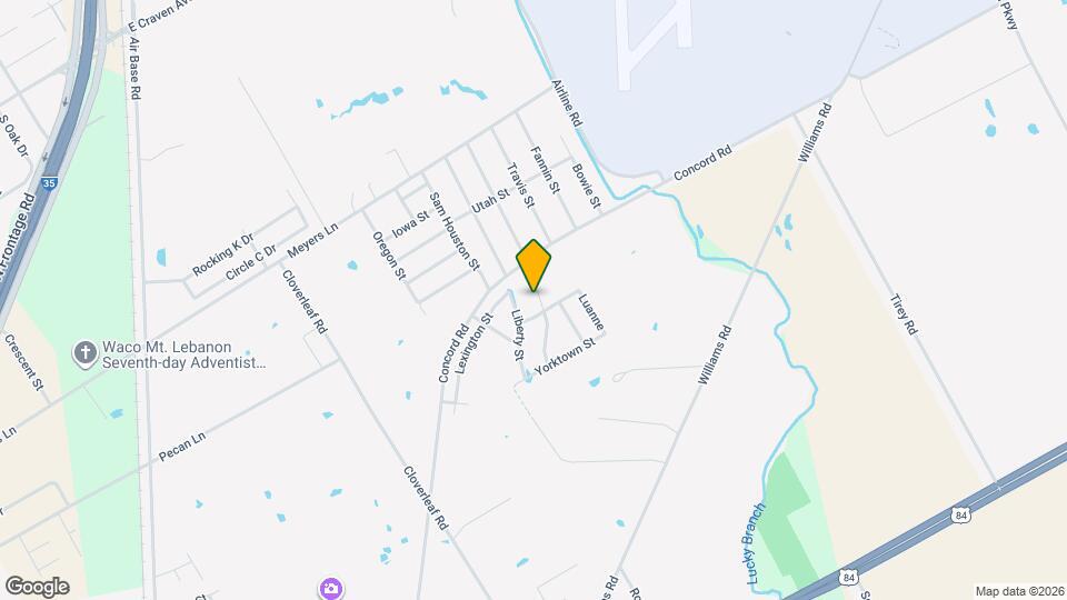 1402 Saratoga Dr Mapa y Detalles de la Ubicación