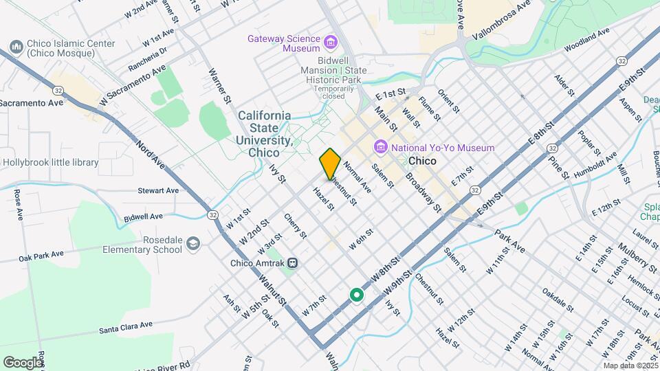 512 W 3rd St Mapa y Detalles de la Ubicación