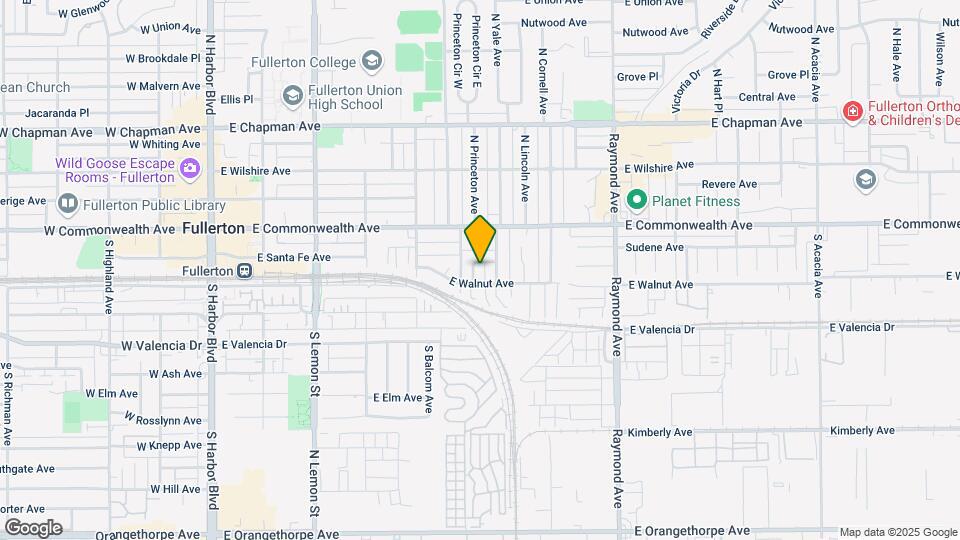 Princeton Apartments Map and Location Details